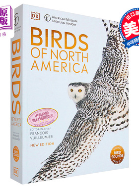 【中商原版】美国自然历史博物馆 北美鸟类 英文原版 DK-American Museum of Natural History Birds of North America