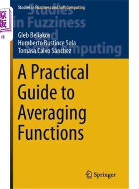 海外直订A Practical Guide to Averaging Functions 平均函数实用指南