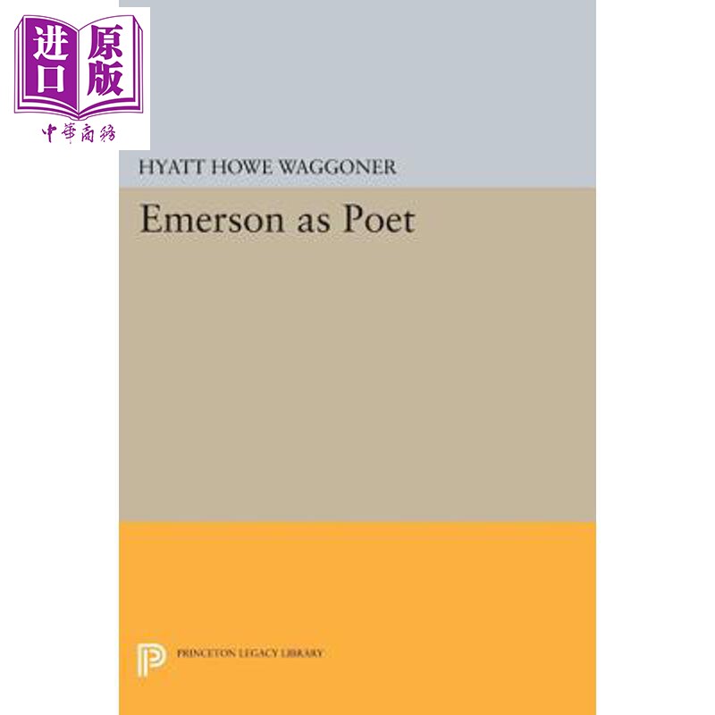 预售 诗人爱默生 Emerson as Poet 英文原版 Hyatt Howe Waggoner【中商原版】