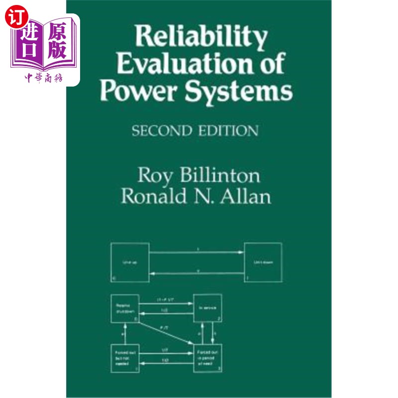 海外直订Reliability Evaluation of Power Systems 电力系统可靠性评估