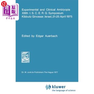 海外直订医药图书Experimental and Clinical Amblyopia 实验与临床弱视