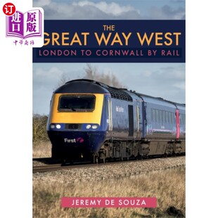 西部之路 铁路 London Rail Cornwall West 伦敦到康沃尔 海外直订Great 伟大 Way