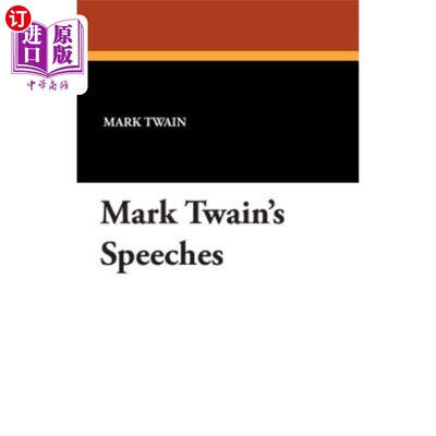 海外直订Mark Twain's Speeches 马克吐温的演讲