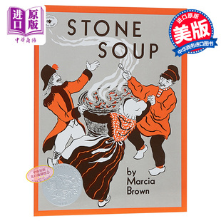 英文原版 Stone Picture 现货 Soup 凯迪克 中商原版 石头汤 Aladdin Books