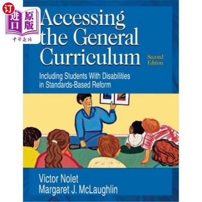 海外直订Accessing the General Curriculum: Including Students with Disabilities in Standa 进入普通课程：让残疾学生参与基