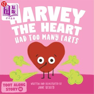 Kids The Story Aloud Read 屁 哈维 心放了太多 一本 Farts Heart For Had Too 海外直订Harvey Book Rhyming Many