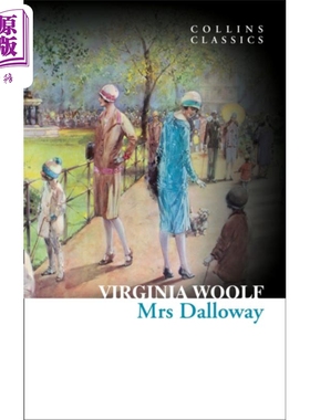 预售 柯林斯经典文学 达洛卫夫人 Collins Classics Mrs Dalloway 英文原版 Virginia Woolf 弗吉尼亚 伍尔夫【中商原版】