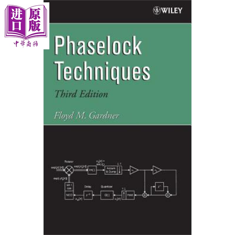 现货 锁相技术 第3版 Phaselock Techniques Third Edition 英文原版 Floyd Gardner 【中商原版】 Wiley