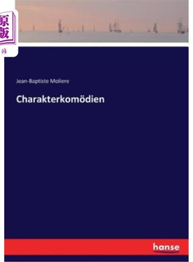 海外直订德语 Charakterkom?dien 查拉克特科姆？迪恩