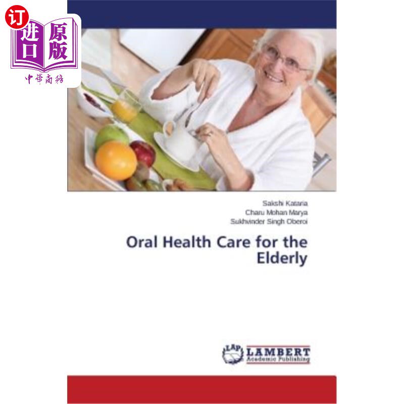 海外直订医药图书oral health care for the elderly 老年人口腔保健