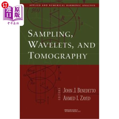 海外直订Sampling, Wavelets, and Tomography 采样、小波和层析成像