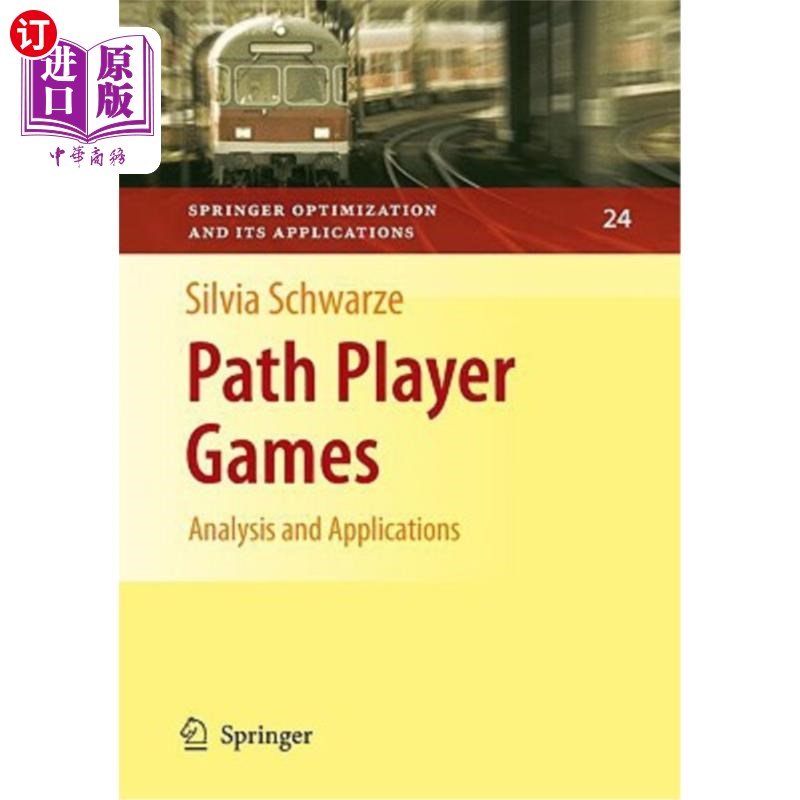 海外直订Path Player Games: Analysis and Applications 路径玩家游戏:分析与应用