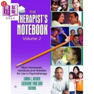 海外直订医药图书Therapist's Notebook: Homework, Handouts, and Activities for Use in Psychotherap 治疗师笔记本:家庭