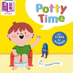 Skills 中商原版 亲子绘本图画书 如厕训练 Star 进口低幼童书1 Time Potty 带翻页 必备技能 英文原版 4岁 幼儿纸板书