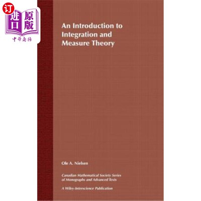 海外直订An Introduction to Integration and Measure Theory 积分与测度理论导论