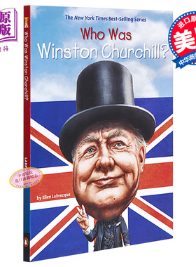 现货 【中商原版】丘吉尔是谁 英文原版 Who Was Winston Churchill? 纽约时报畅销书 历史名人科普 6-12岁