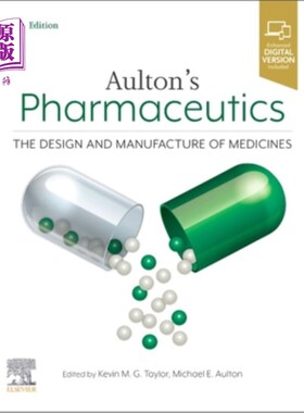 海外直订医药图书Aulton's Pharmaceutics: The Design and Manufacture of Medicines 奥尔顿制药:药物的设计和制造