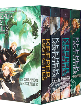 失落城市的守护者套装1-5 精灵之子英文原版 Keeper of the Lost Cities Collection Books Shannon Messenger 儿童奇幻小说