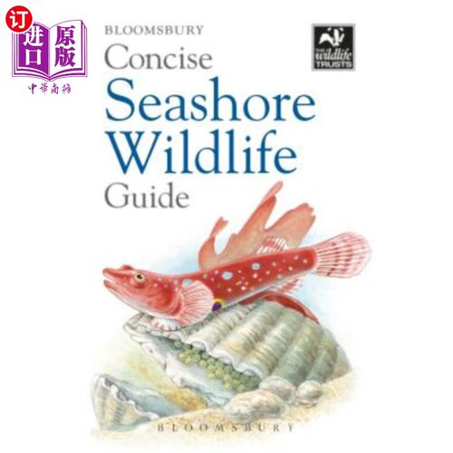 海外直订Concise Seashore Wildlife Guide 简明海岸野生动物指南