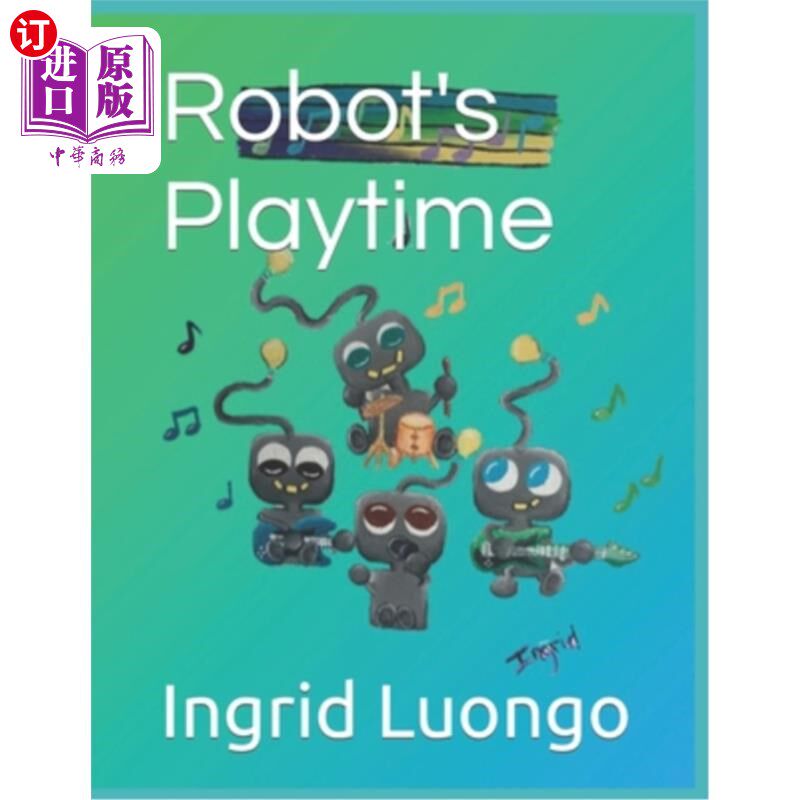 海外直订Robot's Playtime 机器人的游戏时间