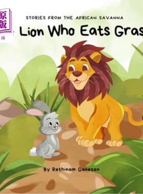 海外直订The Lion Who Eats Grass 吃草的狮子