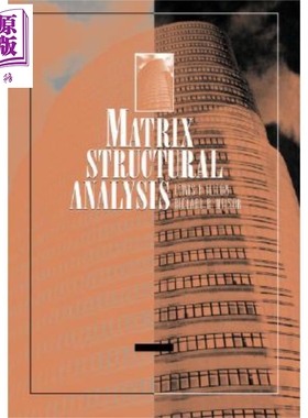 现货 矩阵结构分析 Matrix Structural Analysis Lewis Felton 英文原版 中商原版 Wiley【中商原版】