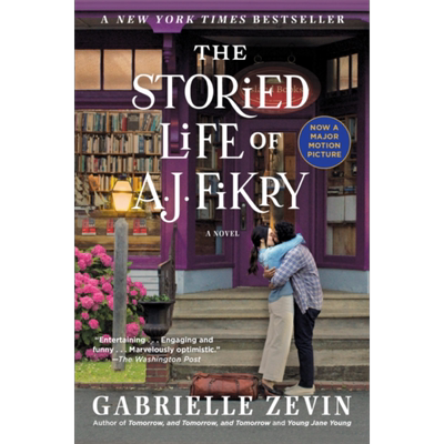 岛上书店电影版 The Storied Life of A J Fikry 加布瑞埃拉泽文 英文原版 Gabrielle Zevin 情感畅销书影视小说【中商原版】