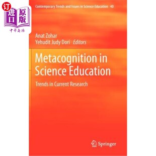 Trends Current 元 海外直订Metacognition Research Science Education 科学教育中 认知：当前研究趋势