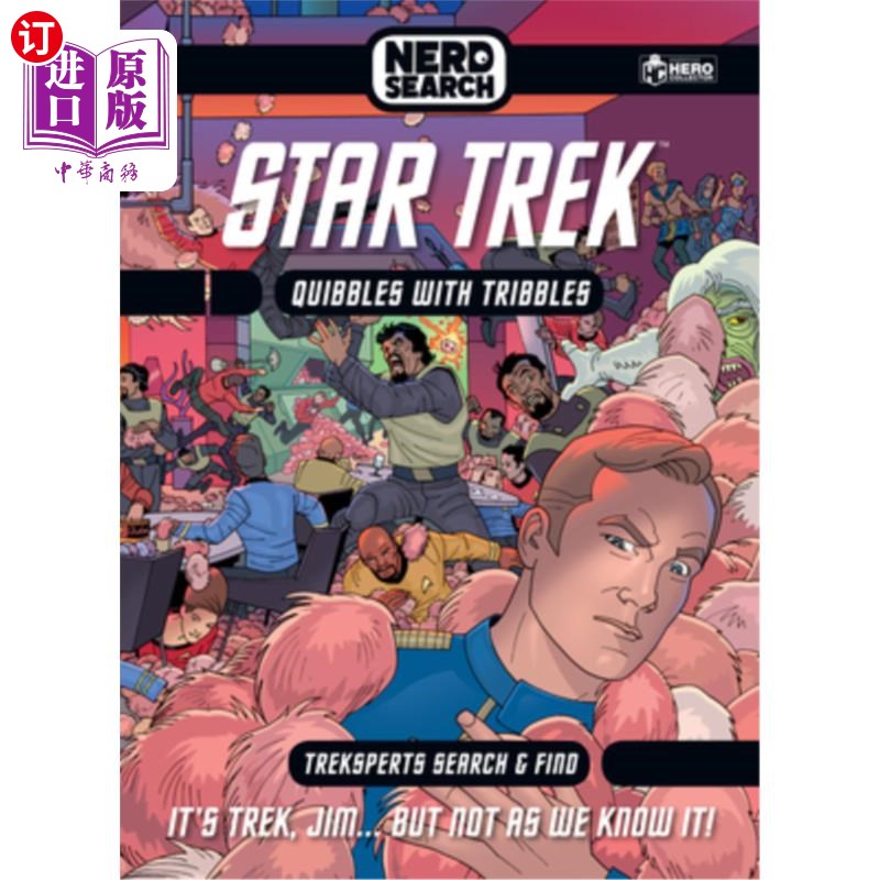 海外直订Star Trek Nerd Search: Quibbles with Tribbles 《星际迷航》书呆子搜索:吹毛求疵