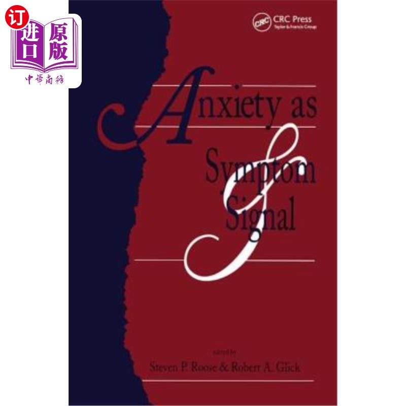 海外直订医药图书Anxiety as Symptom and Signal 焦虑症状与信号