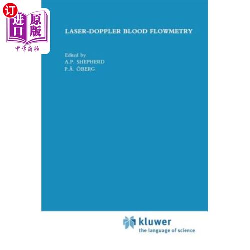海外直订医药图书Laser-Doppler Blood Flowmetry 激光多普勒血流测量