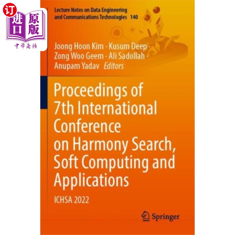 海外直订Proceedings of 7th International Conference on H... 第七届和谐搜索、软计算与应用国际会议论文集