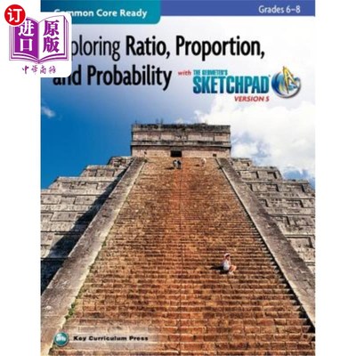 海外直订Exploring Ratio, Proportion, and Probability, Grades 6-8, with the Geometer's Sk 探索比率、比例和概率，6-8