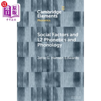 海外直订Social Factors and L2 Phonetics and Phonology 社会因素与二语语音和音系学