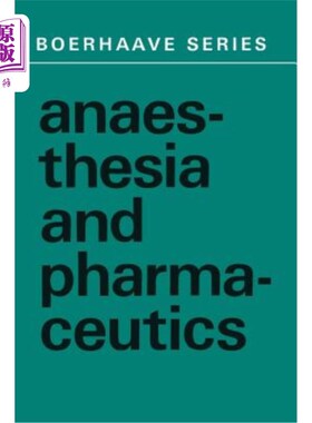 海外直订医药图书Anaesthesia and Pharmaceutics 麻醉学和药剂学