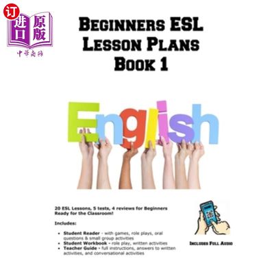 海外直订Beginners ESL Lesson Plans 初学者ESL教案