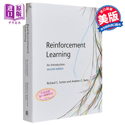 理查德 萨顿 强化学习 AI人工智能 第2版 Reinforcement Learning 英文原版 Richard S Sutton 计算机 模型训练【中商原版】