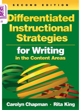 海外直订Differentiated Instructional Strategies for Writ... 写作内容领域的差异化教学策略