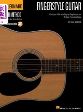 海外直订Fingerstyle Guitar: A Complete Guide with Step-By-Step Lessons and 36 Great Fing