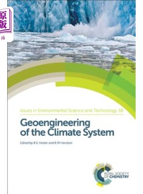 海外直订Geoengineering of the Climate System 气候系统的地球工程