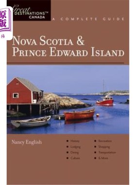 海外直订Explorer's Guide Nova Scotia & Prince Edward Island: A Great Destination 探险家指南新斯科舍省和爱德华王子岛