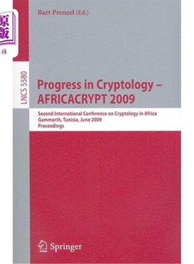海外直订Progress in Cryptology--AFRICACRYPT 2009 密码学进展——非洲密码2009