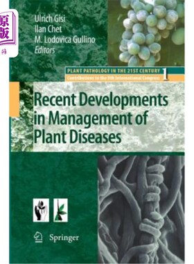 海外直订Recent Developments in Management of Plant Diseases 植物病害管理的最新进展
