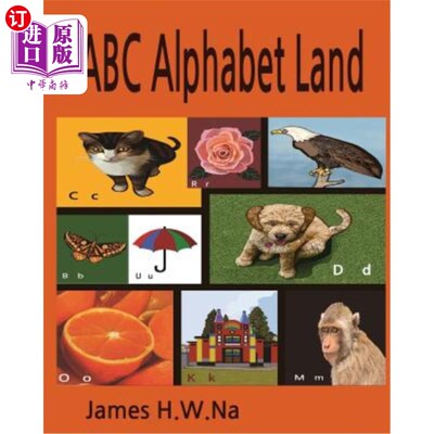 海外直订ABC Alphabet Land ABC字母表土地