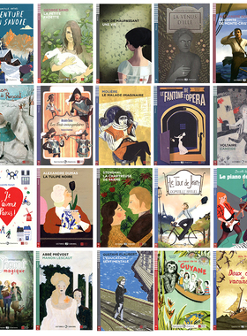 ELI法语分级读物 A1-B2级别 青少年成人适用 配音频和练习答案 法文名著阅读 小语种学习 原版进口 French Readers【中商原版】