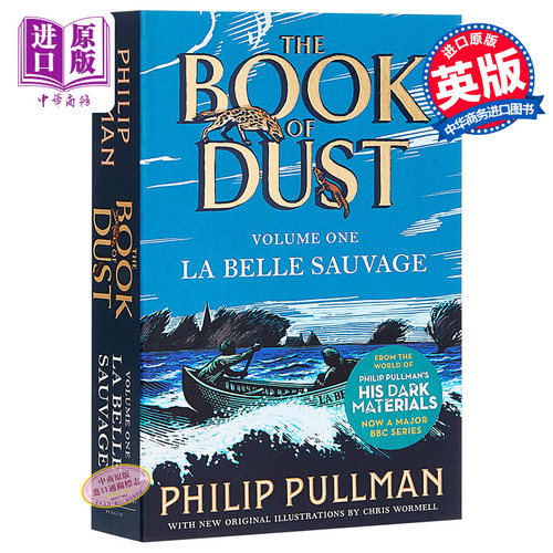 菲利普普尔曼：尘埃之书1：野美人号 英文原版 La Belle Sauvage: The Book of Dust 奇幻小说 Philip Pullman【中商原版】