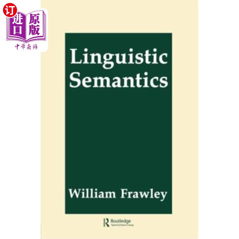 海外直订Linguistic Semantics 语言语义学