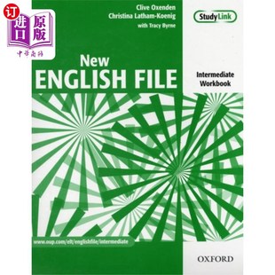 海外直订New English File: Intermediate: Workbook 新英语文件:中级:工作簿