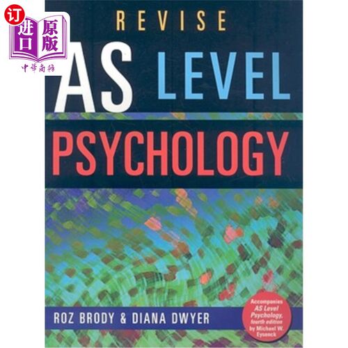 海外直订Revise AS Level Psychology 修订AS水平心理学