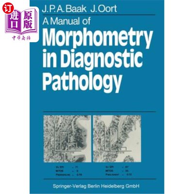 海外直订医药图书A Manual of Morphometry in Diagnostic Pathology 诊断病理学中的形态计量学手册